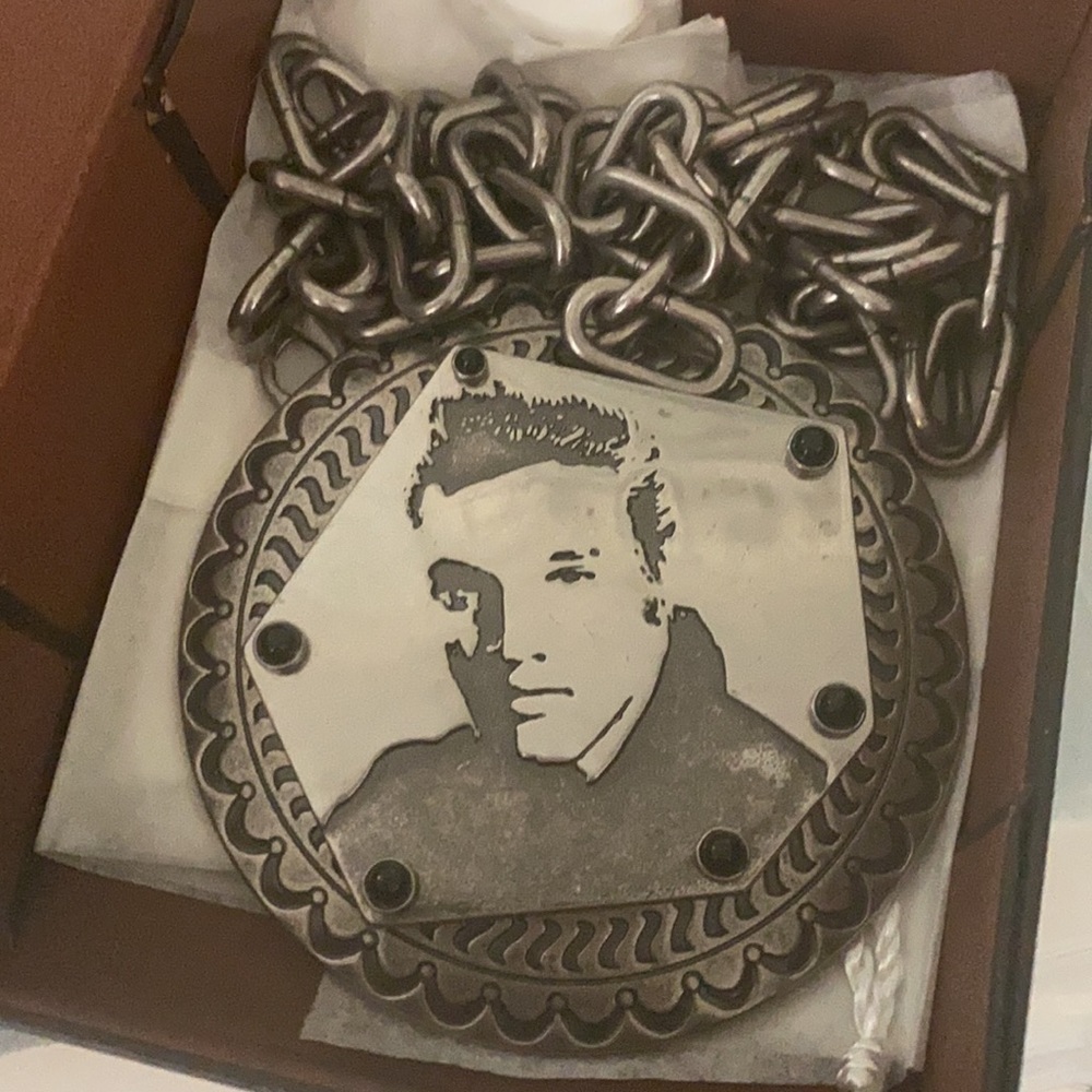 COPY - Coach Oversized Elvis Necklace, New with tags